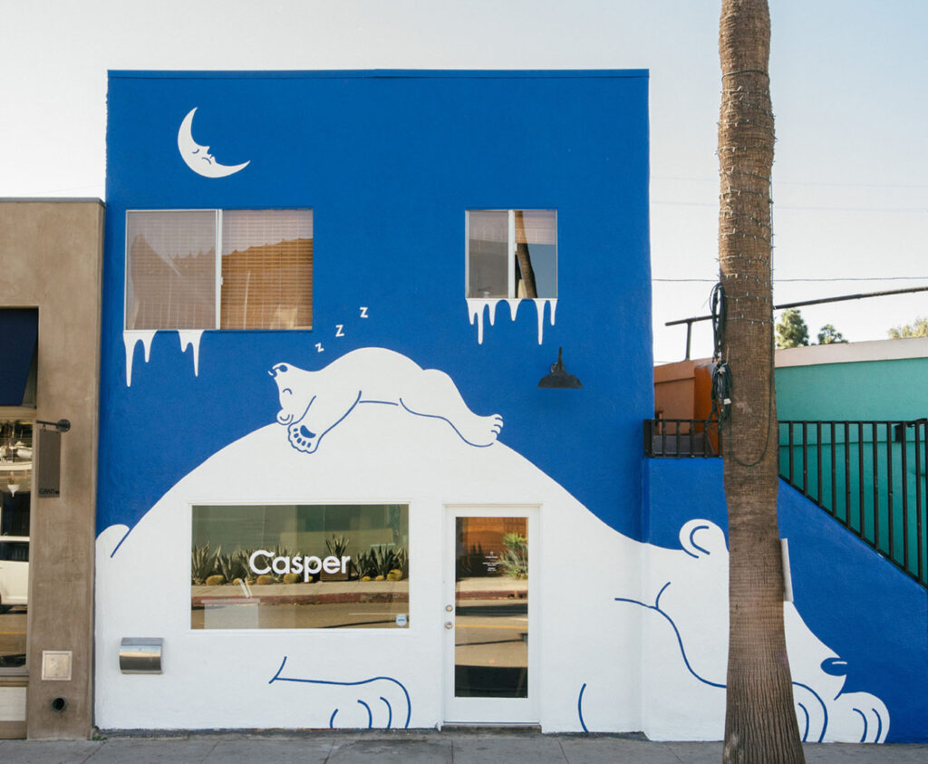 Casper pop-up shop